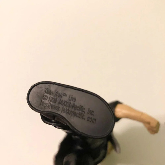 1999 WWE Jakks Pacific Titan Tron Live Chris Jericho Wrestling with Belt - Picture 12 of 12